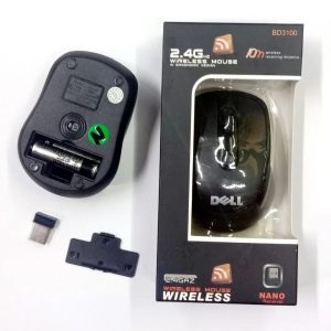 DELL Wireless Mouse 2.4Ghz Black USB Receiver